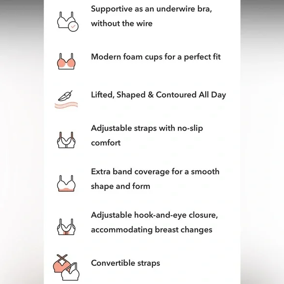 Truekind® Supportive Comfort Wireless Shaping Bra - Picture 8 of 11